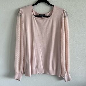 Adrianna Papell Polka Dot shirt